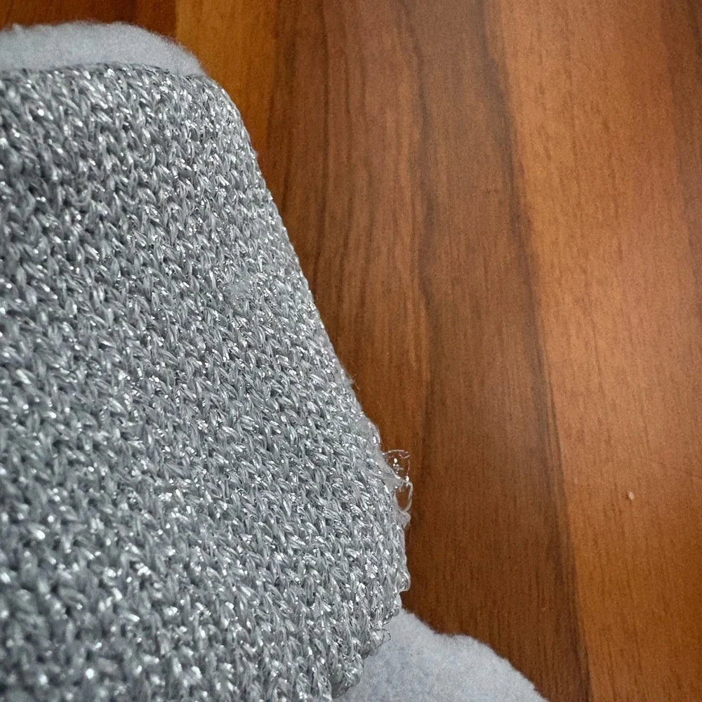 Hunter Original Tall Cable Knit Cuff Welly Boot Socks Size 1-3 big kid, ECU